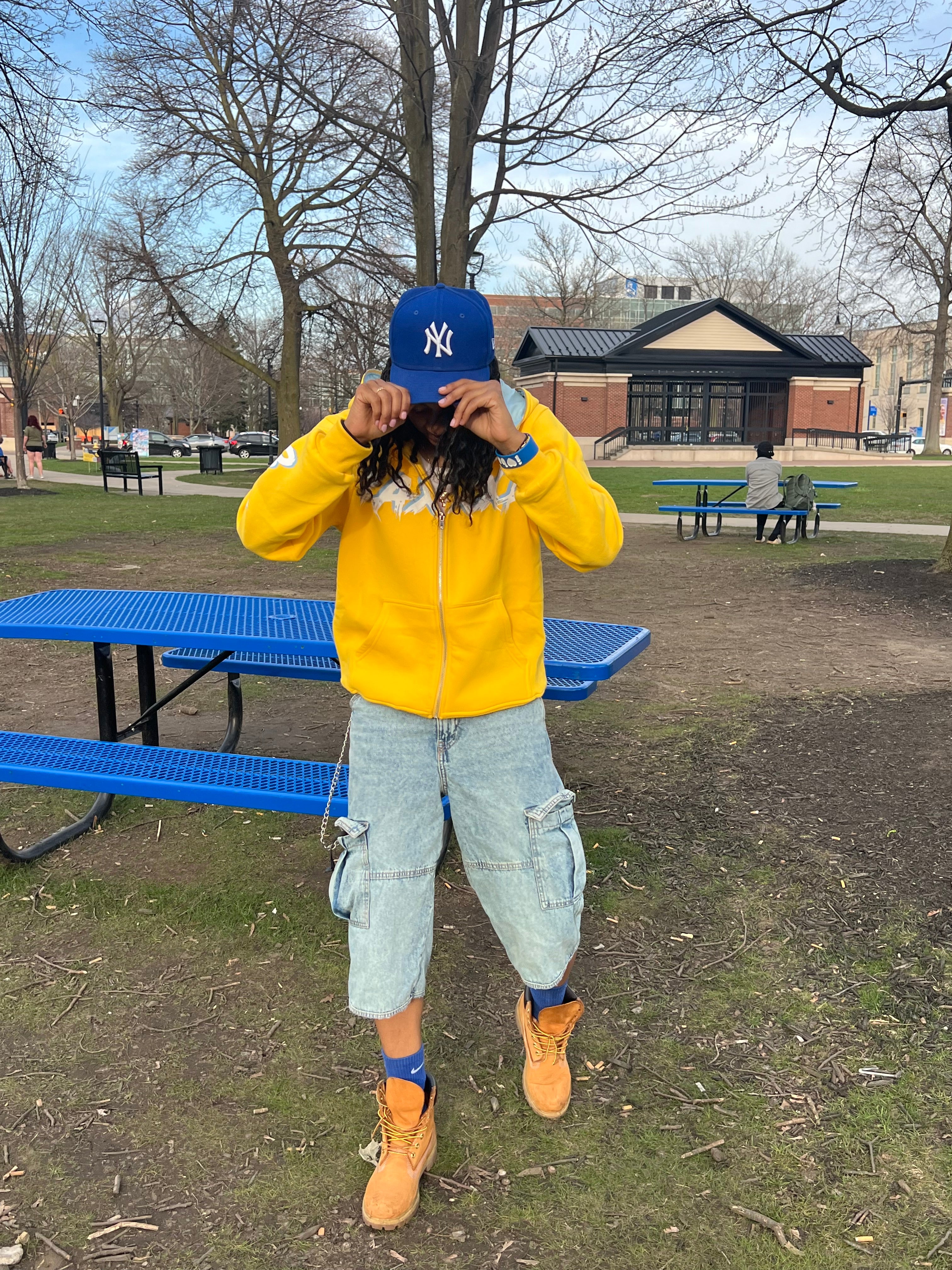 Yellow 888 full zip