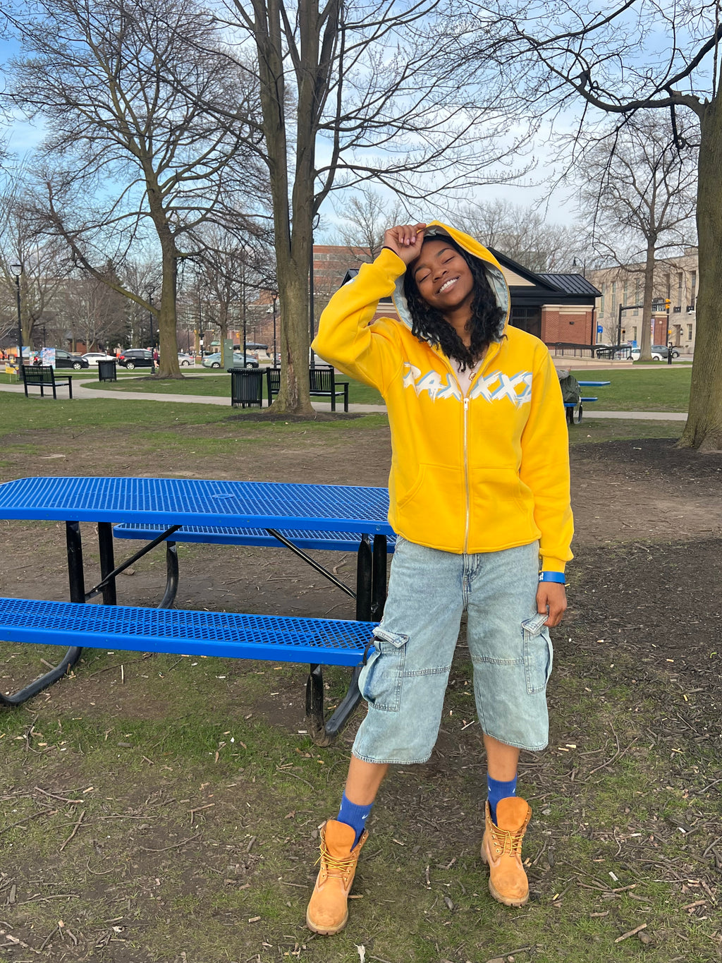 Yellow 888 full zip